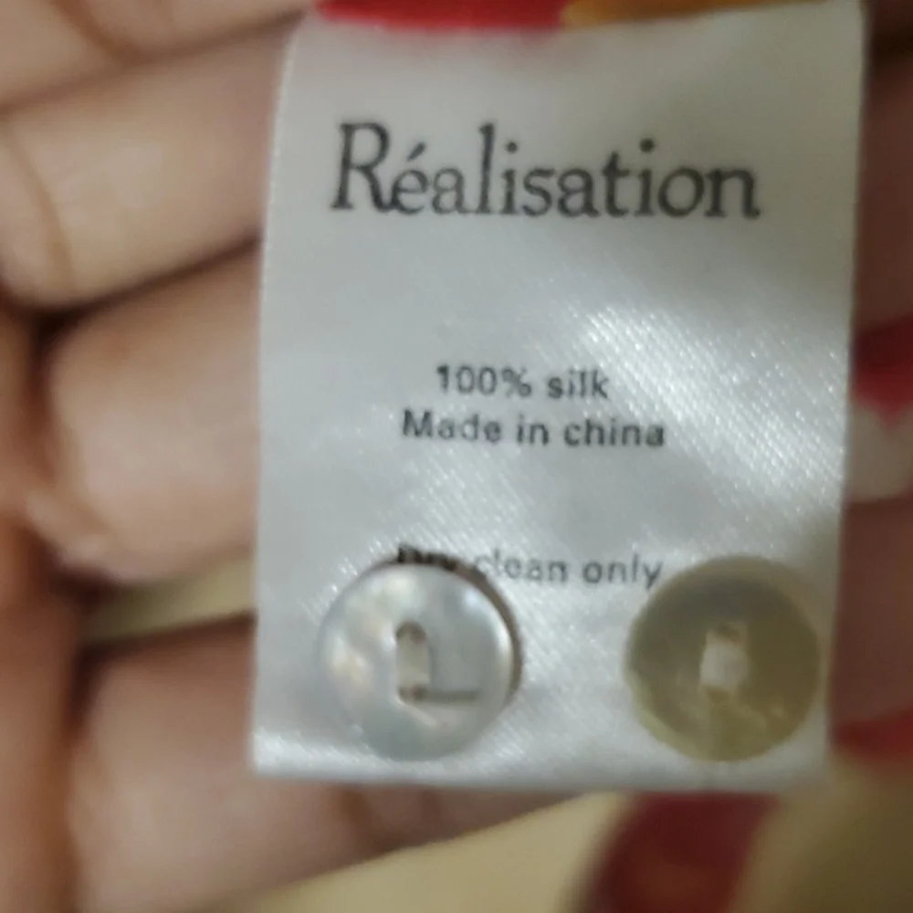 Realisation Par Red Ruched Ruffled Sundress - Picture 3 of 6